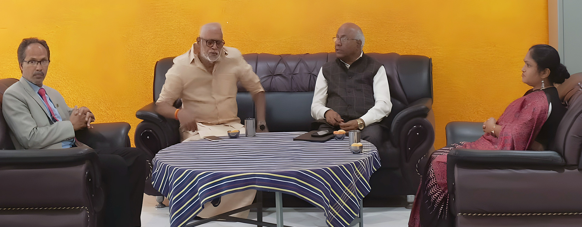 We are honoured to share that Dr. Daggubati Venkateswara Rao Garu, Former Health Minister and son-in-law of Sri N.T. Rama Rao Garu, along with C.L. Venkatrao garu paid a gracious visit to our school.